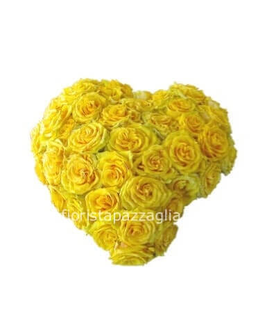 cuore giallo o con colore disponibile fresco